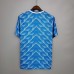 Netherlands 1988 Away Blue Soccer Jersey